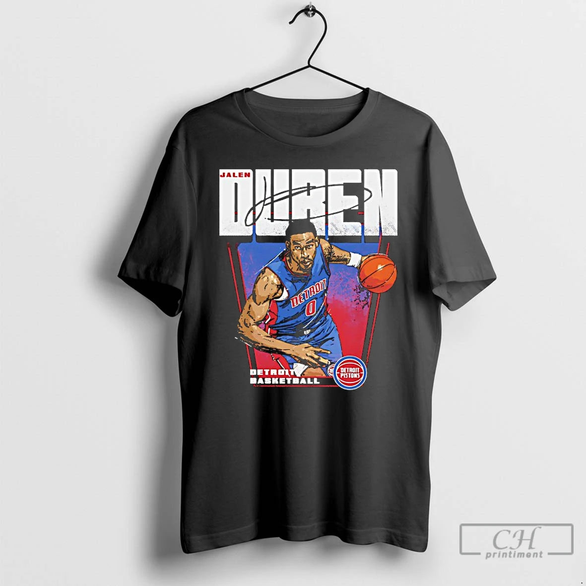 Classic Jalen Duren Detroit Pistons Basketball Premiere Player Signature T-Shirts, Hoodie, Sweatshirt | HypeDripTees.com