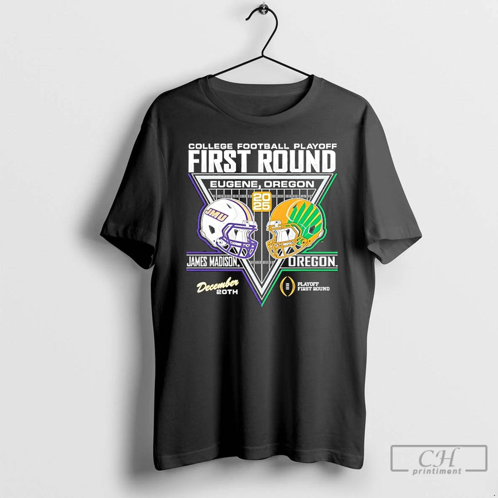 Classic James Madison University Dukes Football 2025 College Football Playoffs 1st Round Match Up
