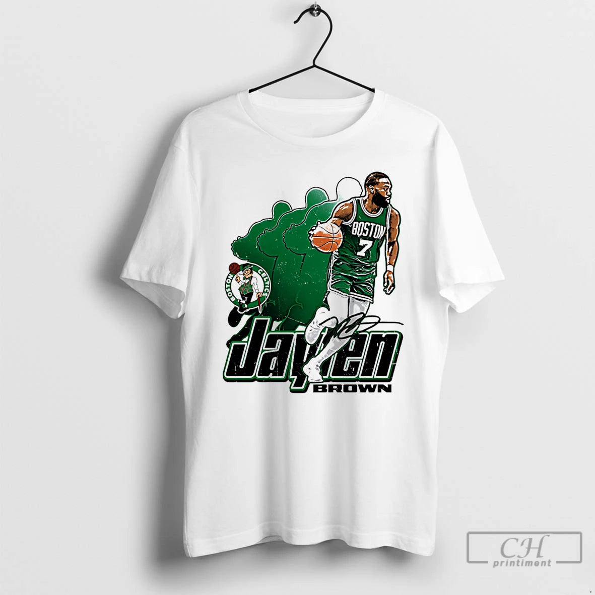 Classic Jaylen Brown Boston Celtics Retro Signature T-Shirts, Hoodie, Sweatshirt | HypeDripTees.com