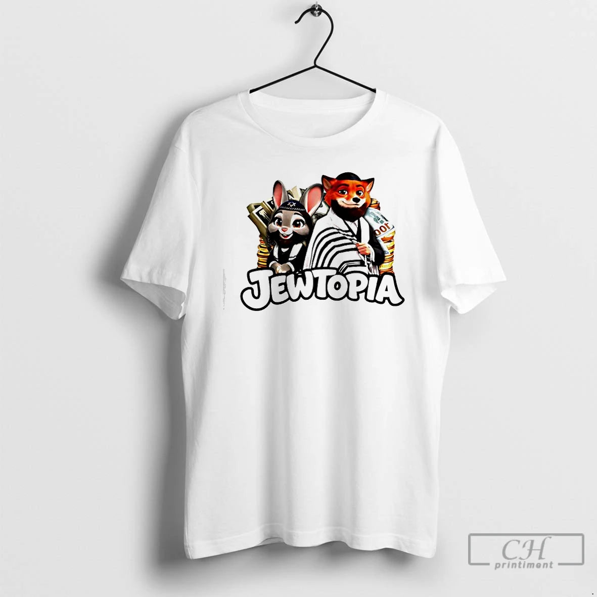 Classic Jewtopia Fox Bunny T-Shirts, Hoodie, Sweatshirt | HypeDripTees.com