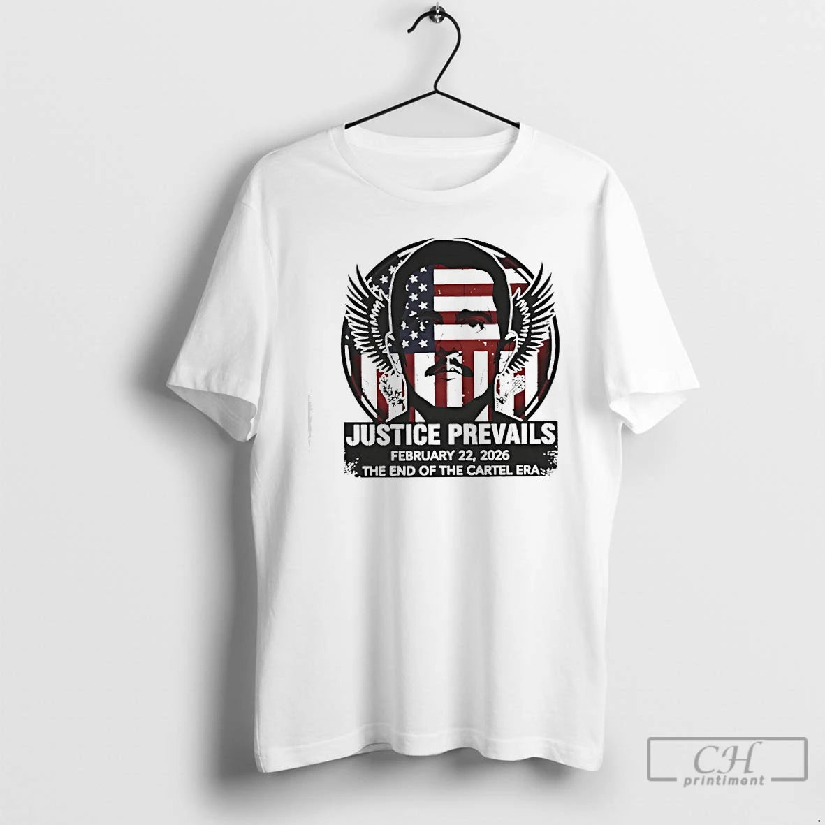 Classic Justice Prevails El Mencho The End Of The Cartel Era T-Shirts, Hoodie, Sweatshirt | HypeDripTees.com