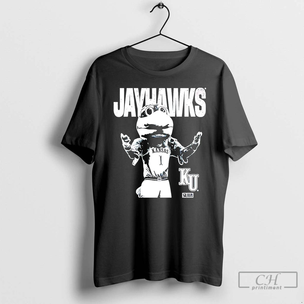 Classic Kansas Jayhawks Mascot Mode Slam Graphic
