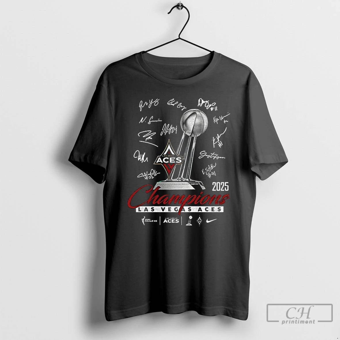 Classic Las Vegas Aces 2025 Wnba Finals Champions Basketball 2025 T Shirts