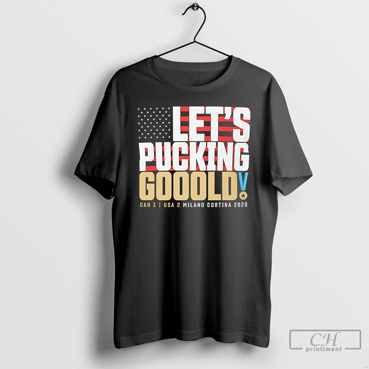 Classic Lets Pucking Gooold Usa Hockey Champions 2 1 Canada T-Shirts, Hoodie, Sweatshirt | HypeDripTees.com