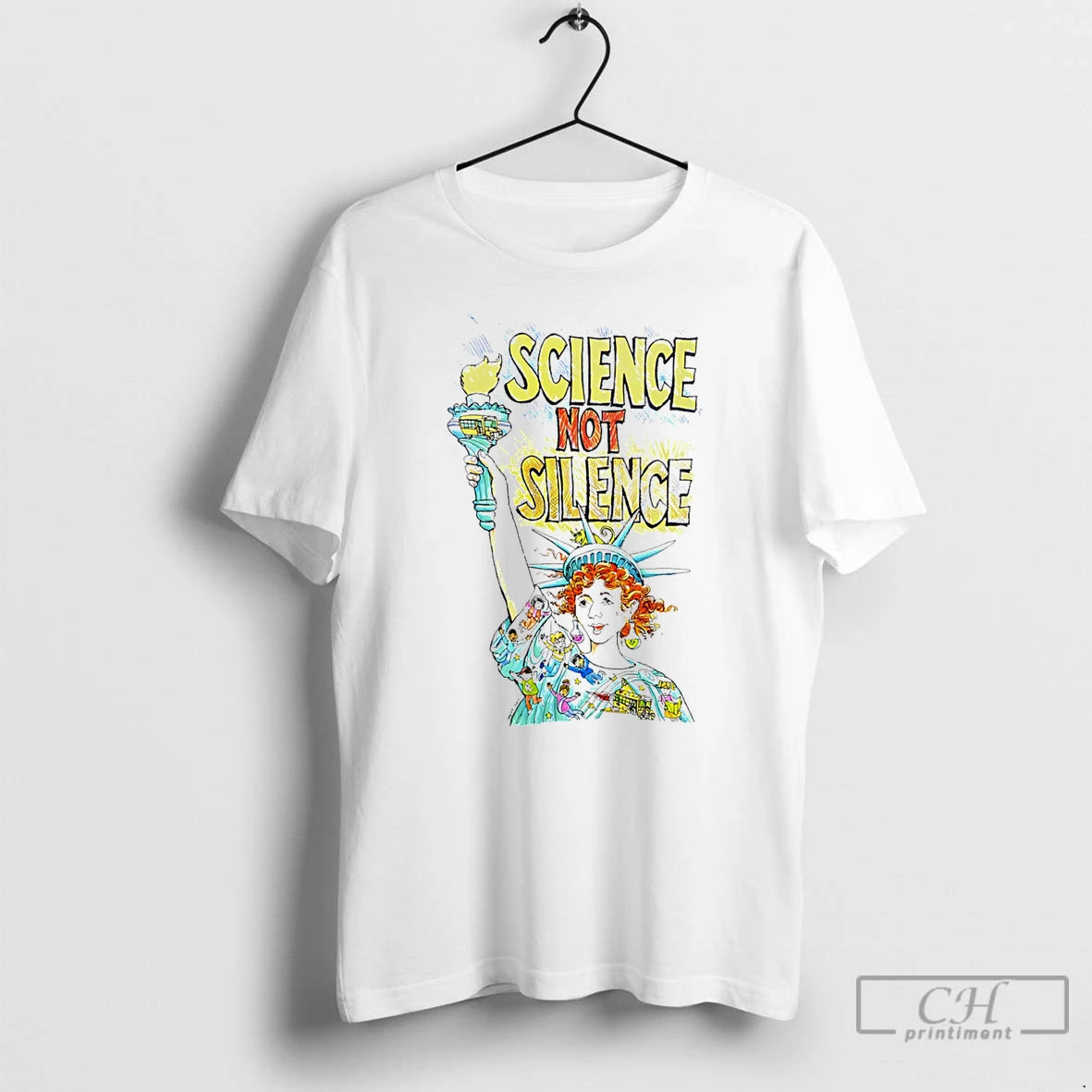 Classic Liberties Science Not Liberties Paint T-Shirts, Hoodie, Sweatshirt | HypeDripTees.com