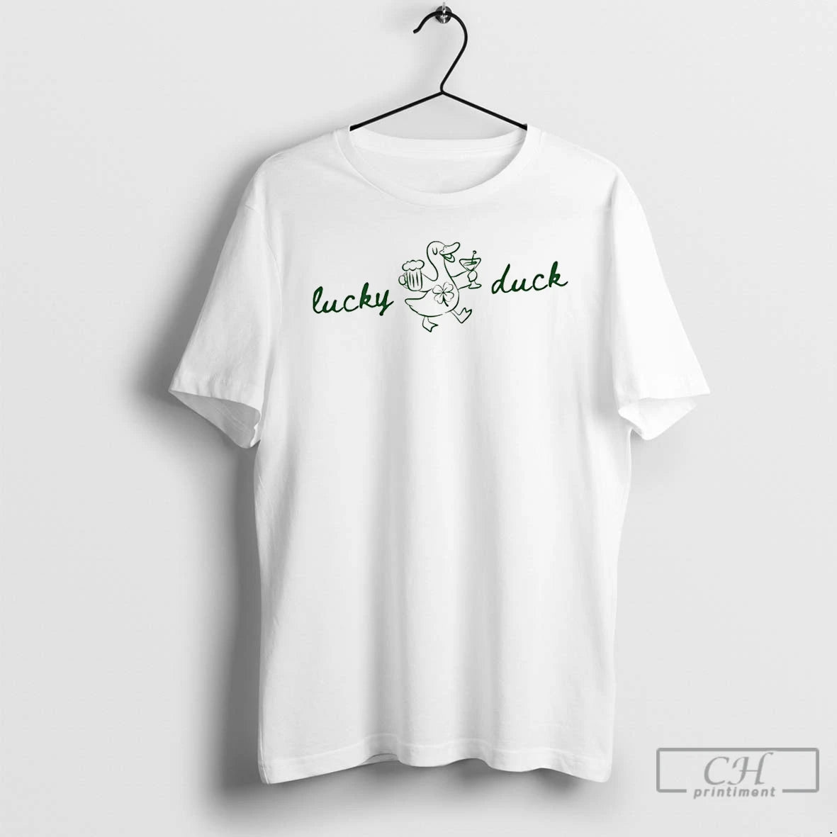 Classic Lucky Duck Shamrock St Patricks Day 2026 T-Shirts, Hoodie, Sweatshirt | HypeDripTees.com