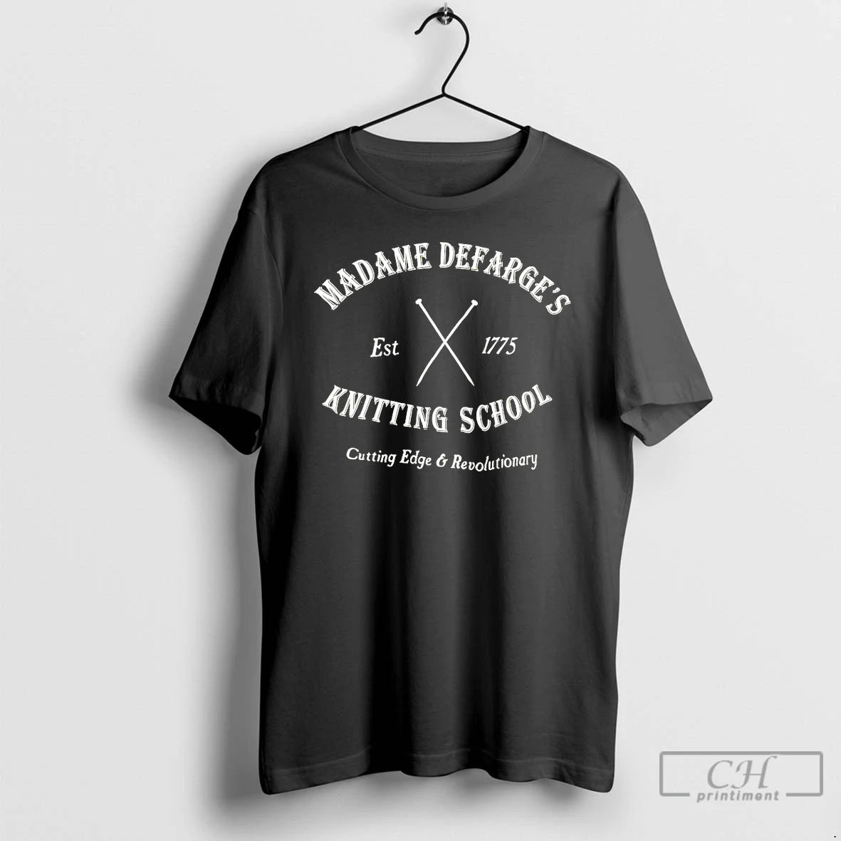 Classic Madame Defarges Knitting School Est 1775