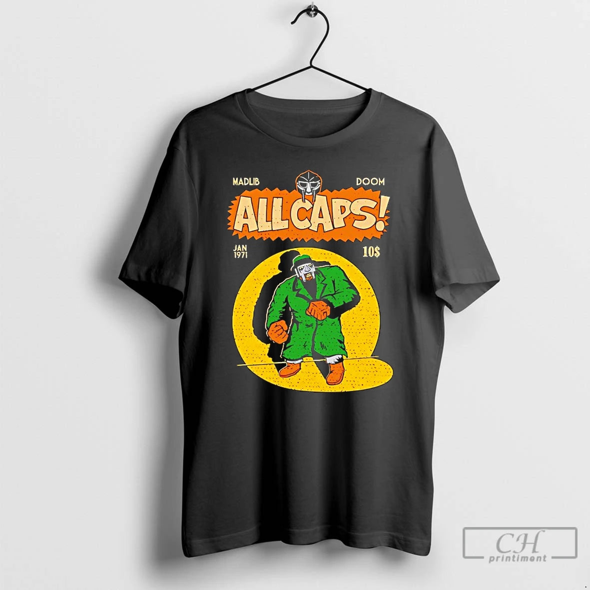 Classic Madlib Doom All Caps 1971 T-Shirts, Hoodie, Sweatshirt | HypeDripTees.com