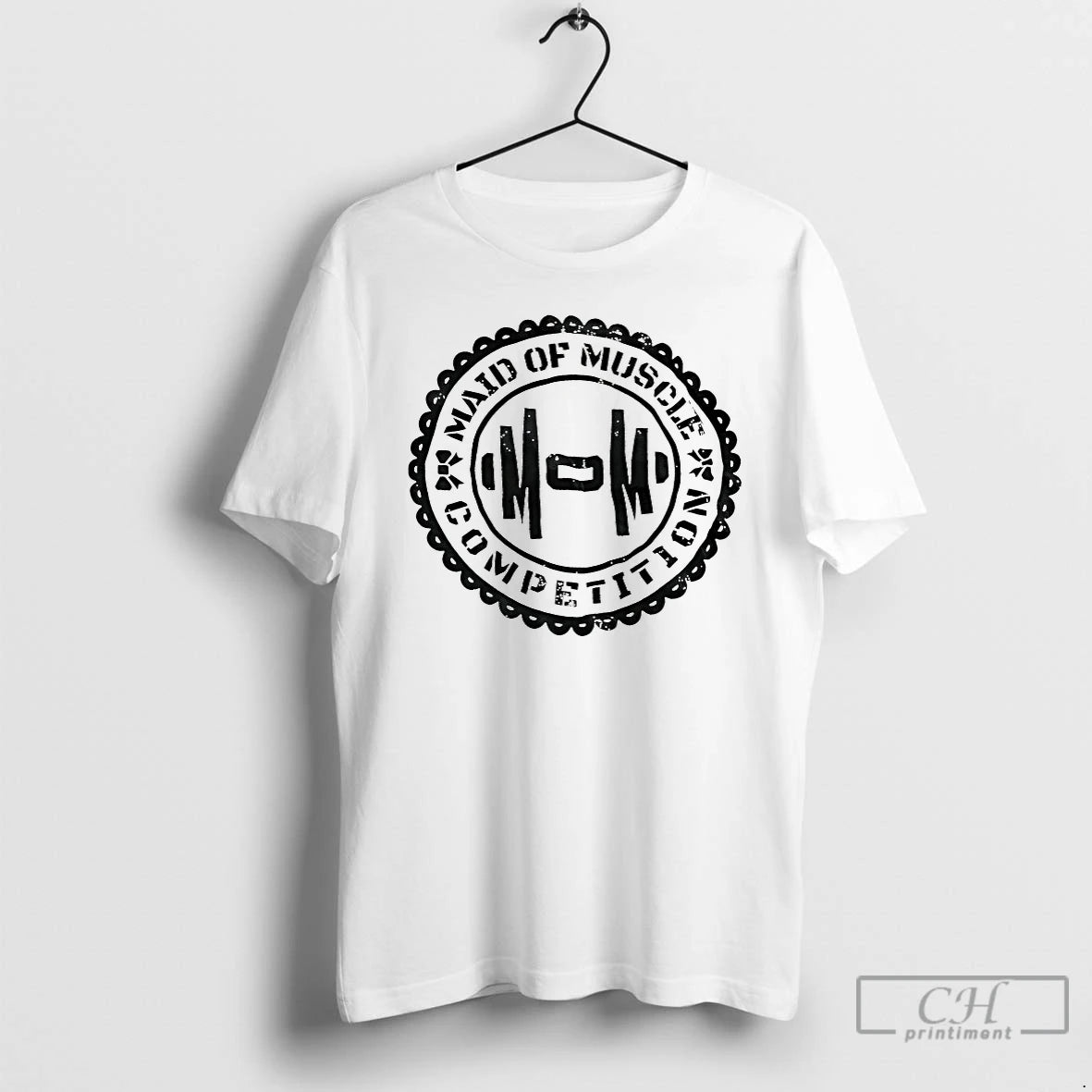 Classic Maid Of Muscle Competition T-Shirts, Hoodie, Sweatshirt | HypeDripTees.com