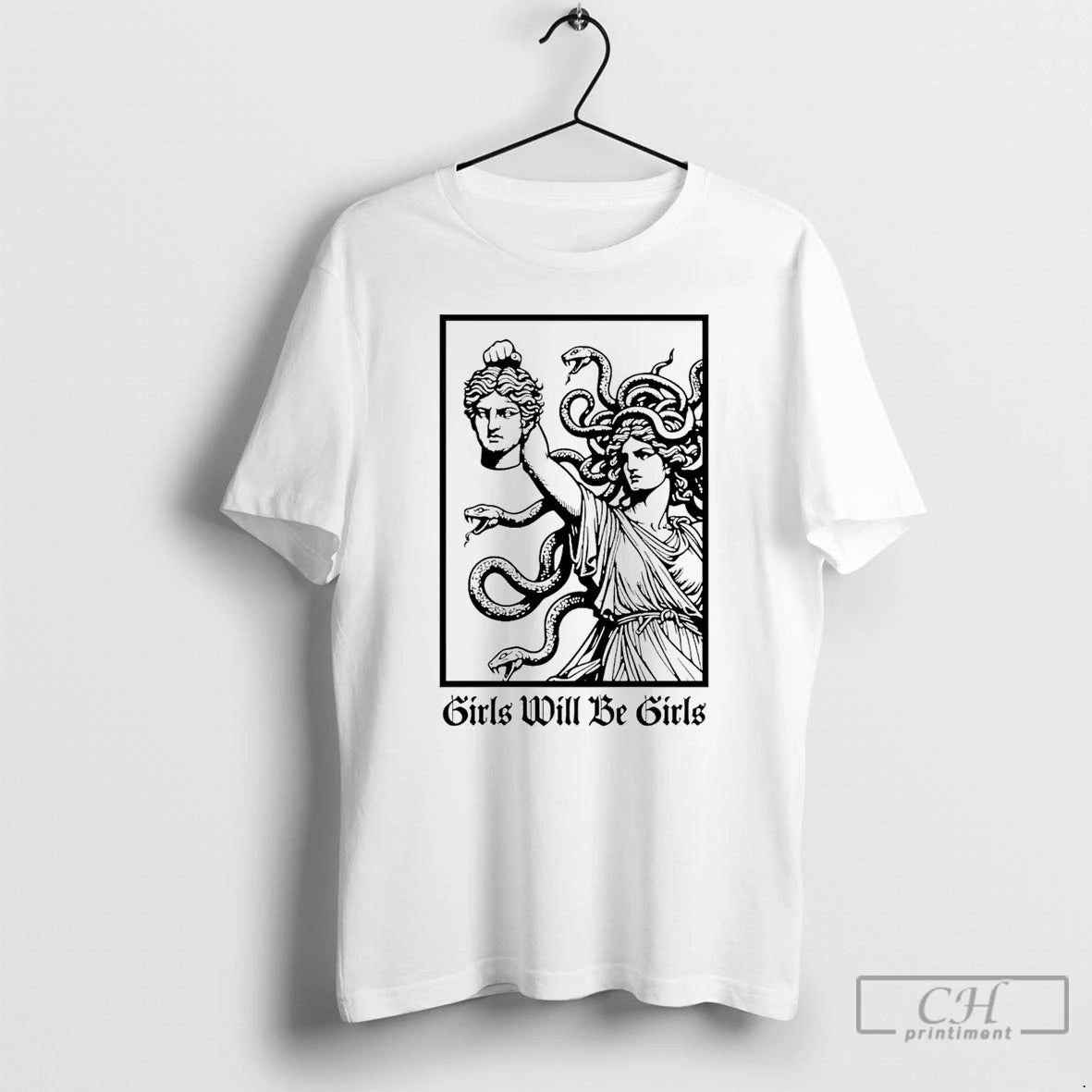 Classic Medusa Girls Will Be Girls T-Shirts, Hoodie, Sweatshirt | HypeDripTees.com