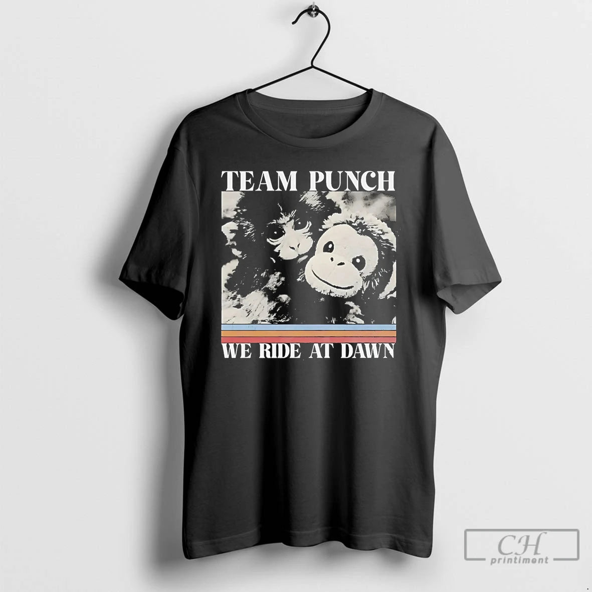 Classic Monkey Punch Team Punch We Ride At Dawn T-Shirts, Hoodie, Sweatshirt | HypeDripTees.com