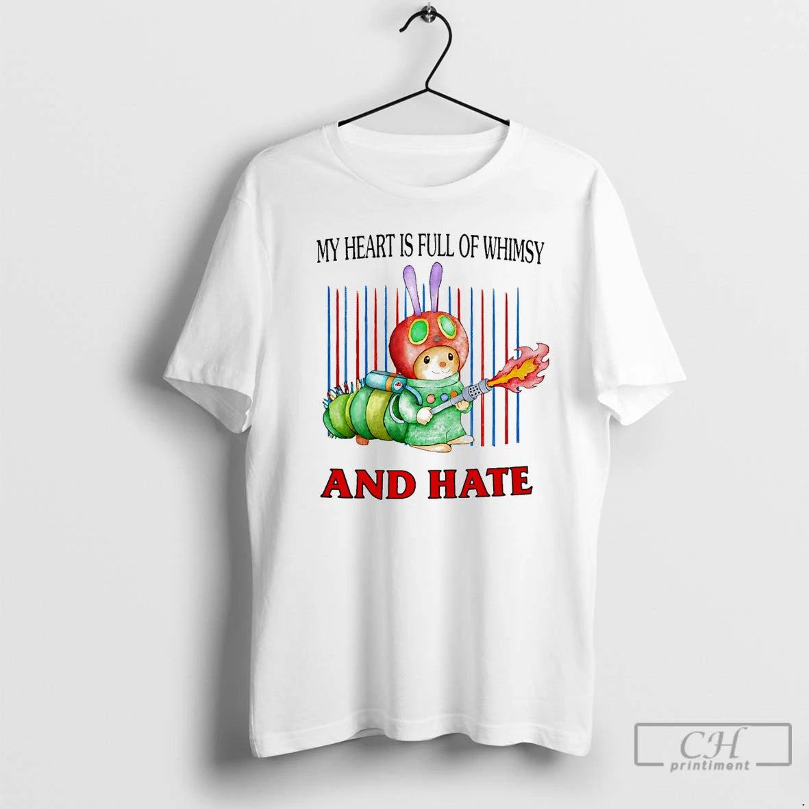 Classic My Heart Is Full Of Whimsy And Hate T-Shirts, Hoodie, Sweatshirt | HypeDripTees.com