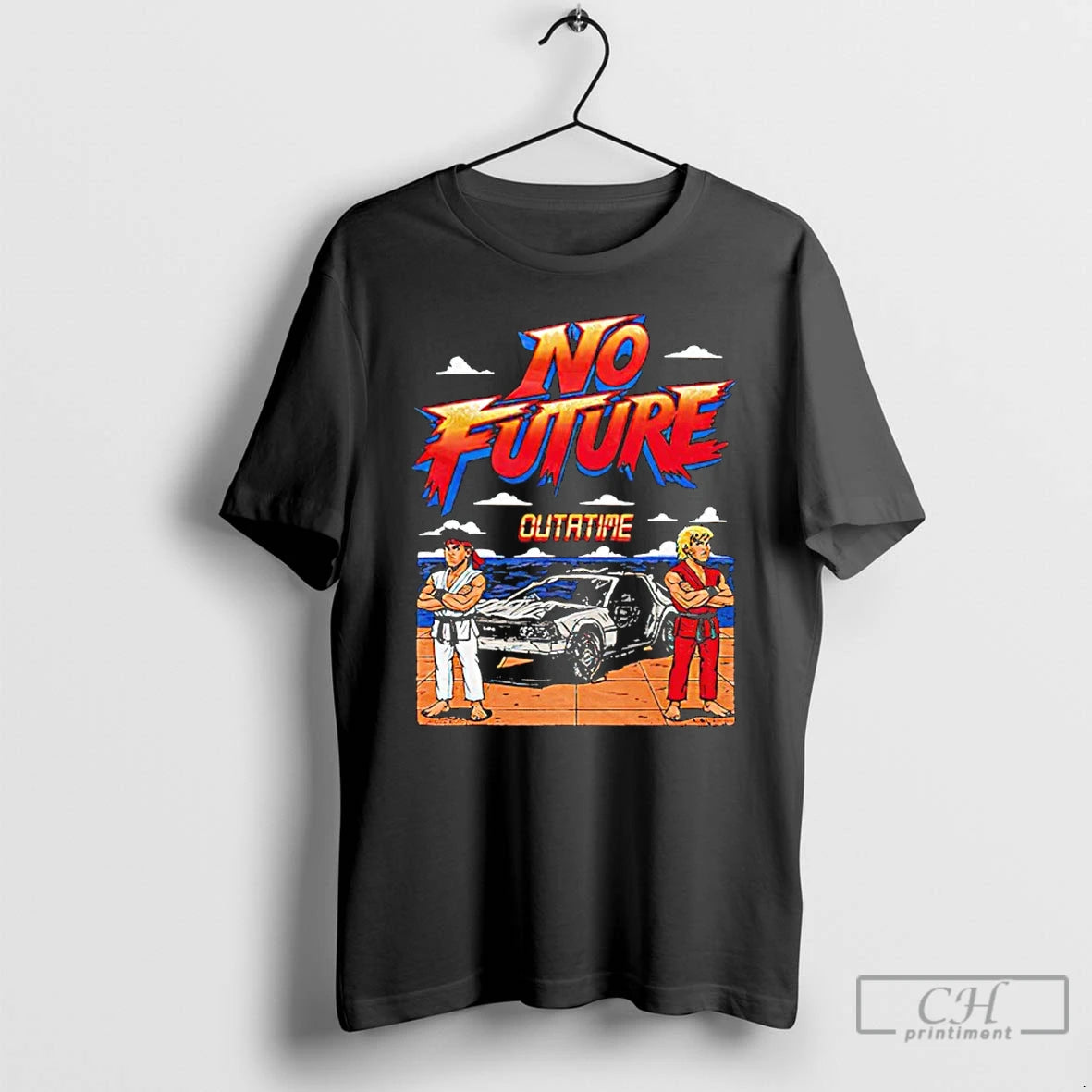 Classic No Future Outatime T-Shirts, Hoodie, Sweatshirt | HypeDripTees.com