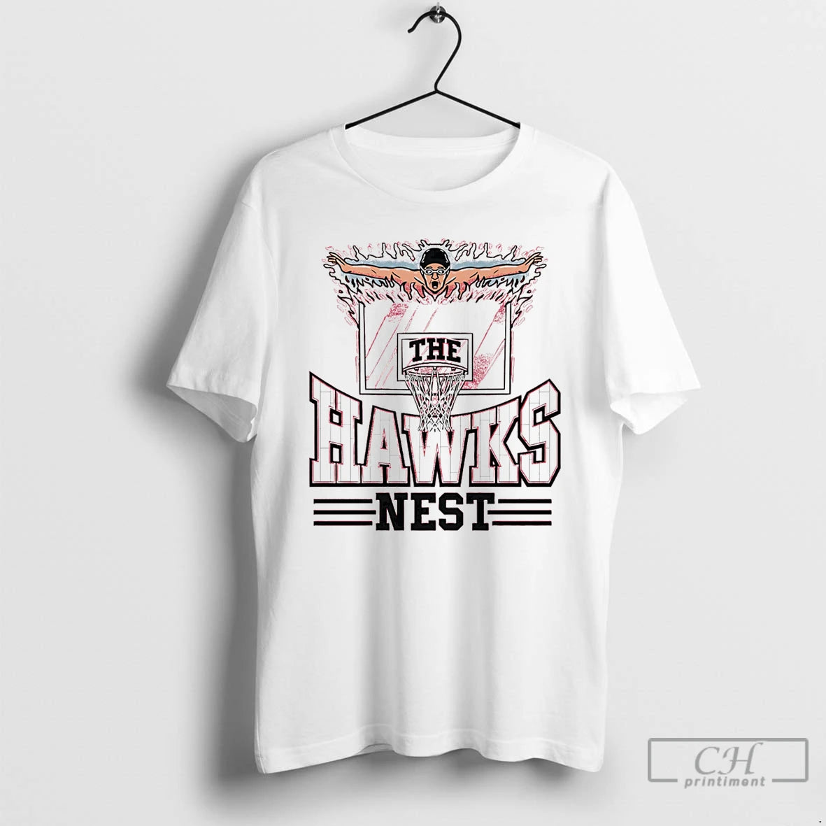Classic Oh The Hawks Nest Swimming X Basketball T-Shirts, Hoodie, Sweatshirt | HypeDripTees.com