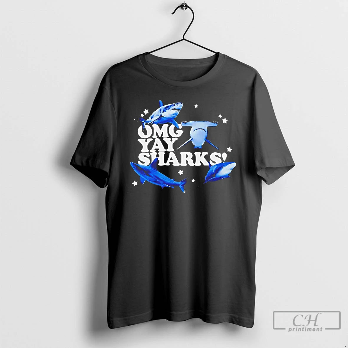 Classic Omg Yay Sharks T-Shirts, Hoodie, Sweatshirt | HypeDripTees.com