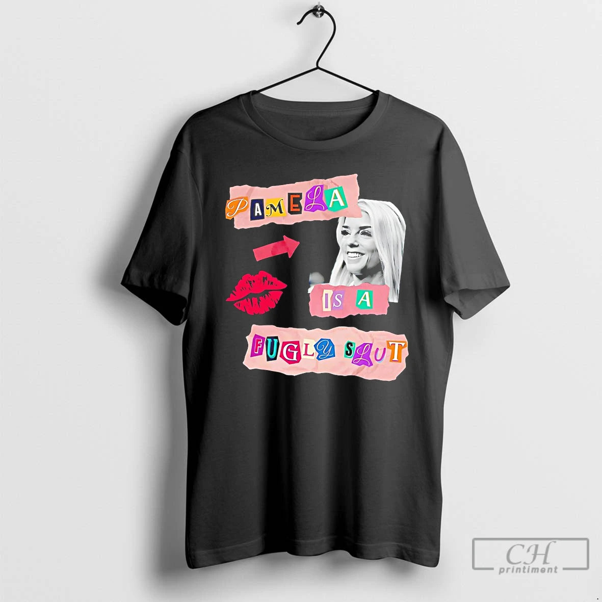 Classic Pam Bondi Pamela Is A Fugly Slut T-Shirts, Hoodie, Sweatshirt | HypeDripTees.com