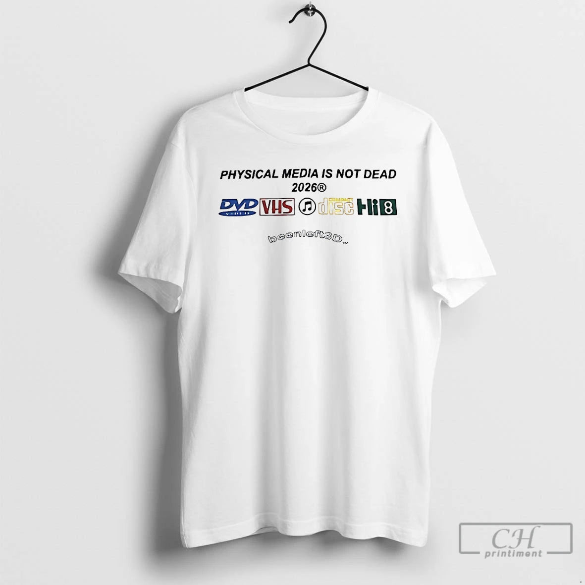Classic Physical Media Is Not Dead 2026 T-Shirts, Hoodie, Sweatshirt | HypeDripTees.com