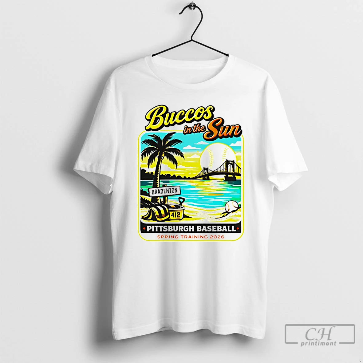 Classic Pittsburgh Pirates Baseball Buccos In The Sun Pittsburgh Baseball Spring Training 2026 T Shirts Hoodie, Sweatshirt