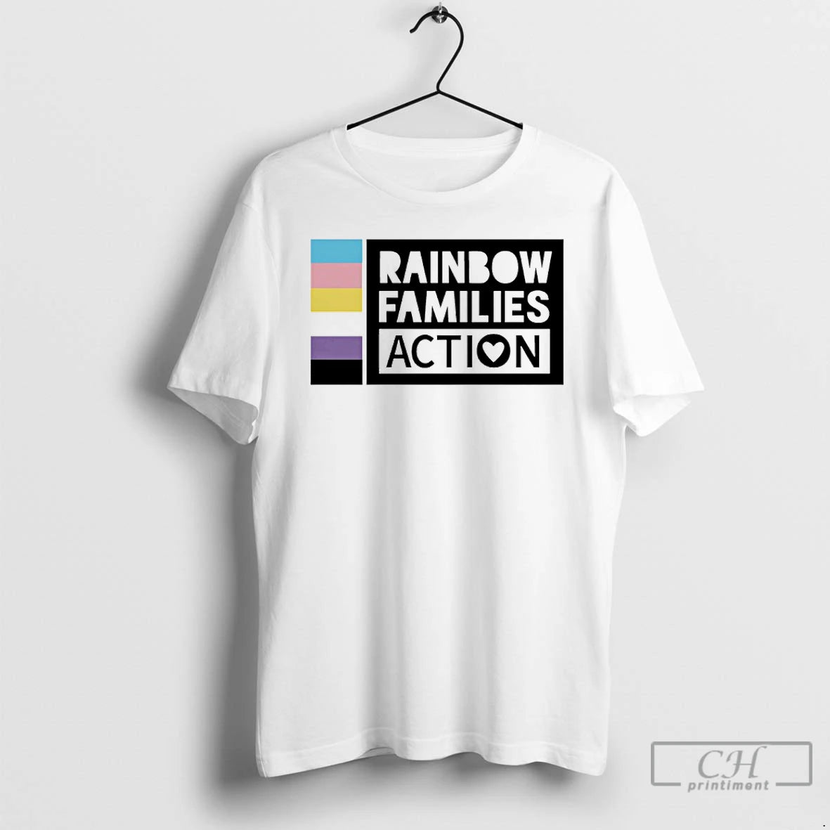 Classic Rainbow Families Action Pride Month T-Shirts, Hoodie, Sweatshirt | HypeDripTees.com