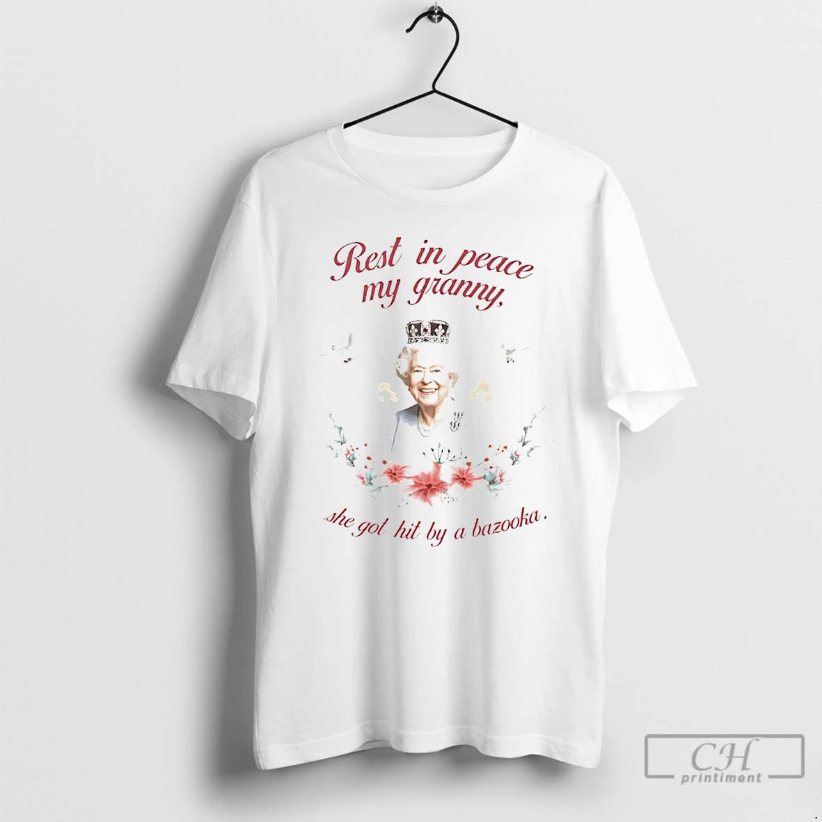 Classic Rest In Peace My Granny She Got Hit By A Bazooka T Shirts Sweater Hoodie, Sweatshirt | HypeDripTees.com