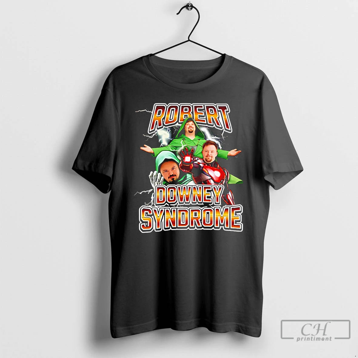 Classic Robert Downey Syndrome Down Superman T-Shirts, Hoodie, Sweatshirt | HypeDripTees.com
