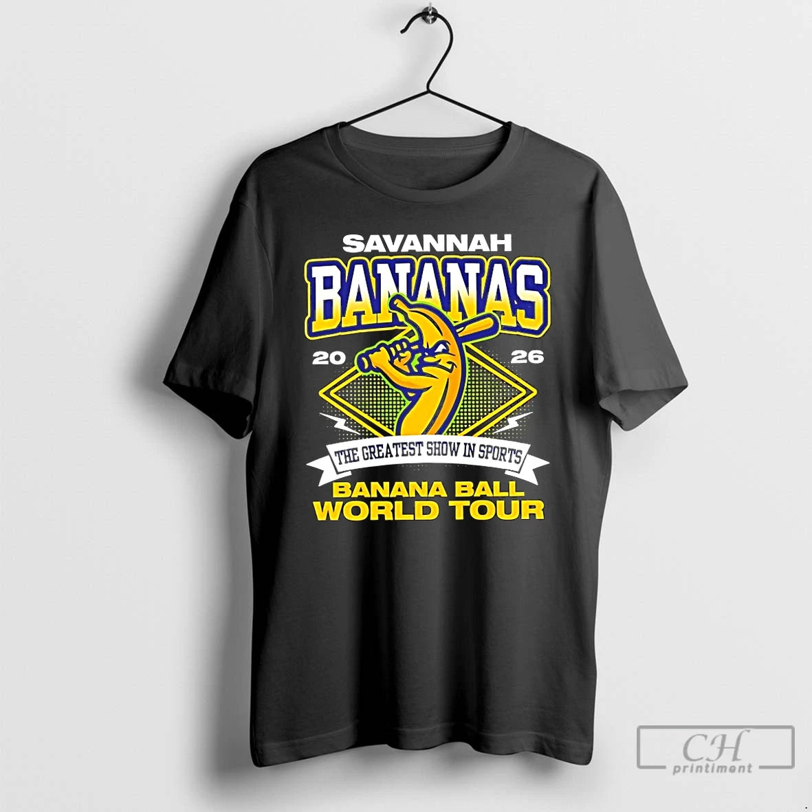Classic Savannah Bananas Banana Ball World Tour The Greatest Show In Sports T Shirts Sweater Hoodie, Sweatshirt