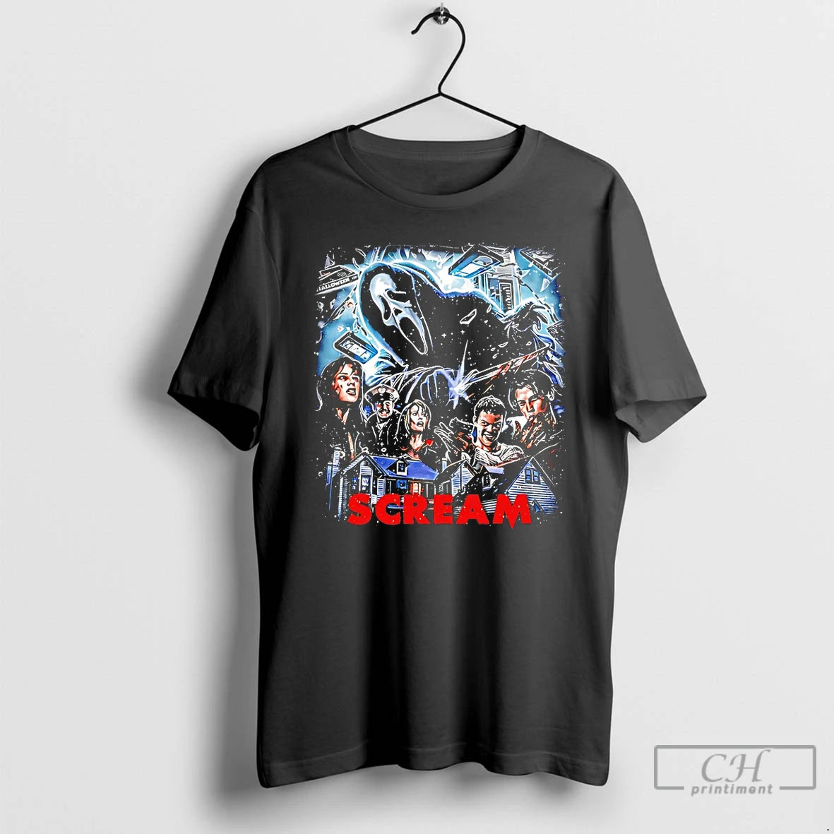 Classic Scream Billy Loomis Horror Slasher T-Shirts, Hoodie, Sweatshirt | HypeDripTees.com