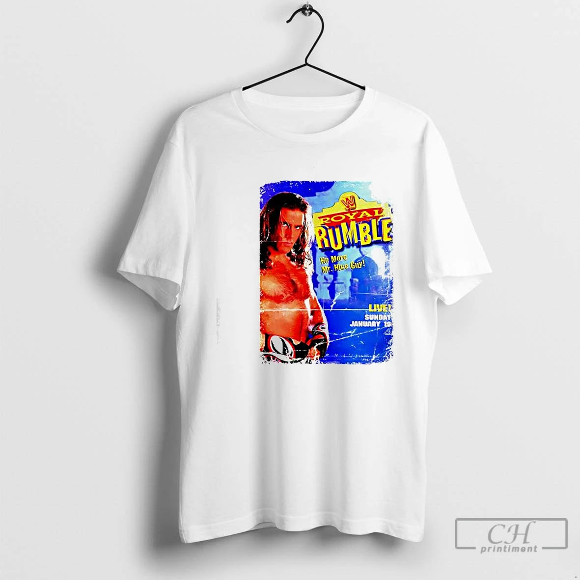 Classic Shawn Michaels Royal Rumble 1996 Live January 19th T-Shirts, Hoodie, Sweatshirt | HypeDripTees.com