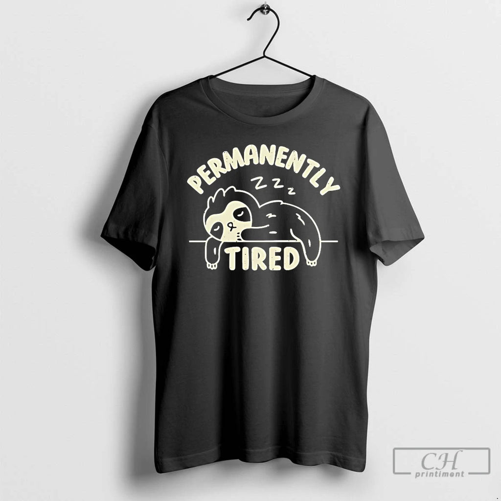 Classic Sleeping Sloth Permanently Tired