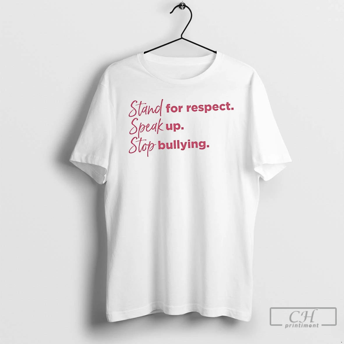 Classic Stand For Respect Speak Up Stop Bullying T-Shirts, Hoodie, Sweatshirt | HypeDripTees.com