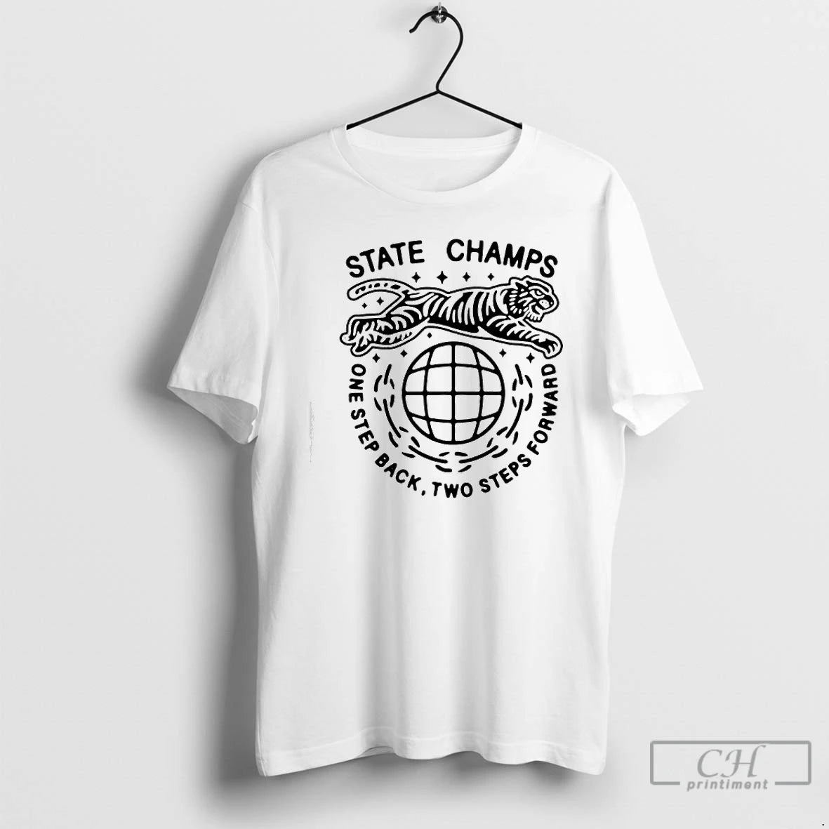 Classic State Champs One Step Back Two Steps Forward T-Shirts, Hoodie, Sweatshirt | HypeDripTees.com