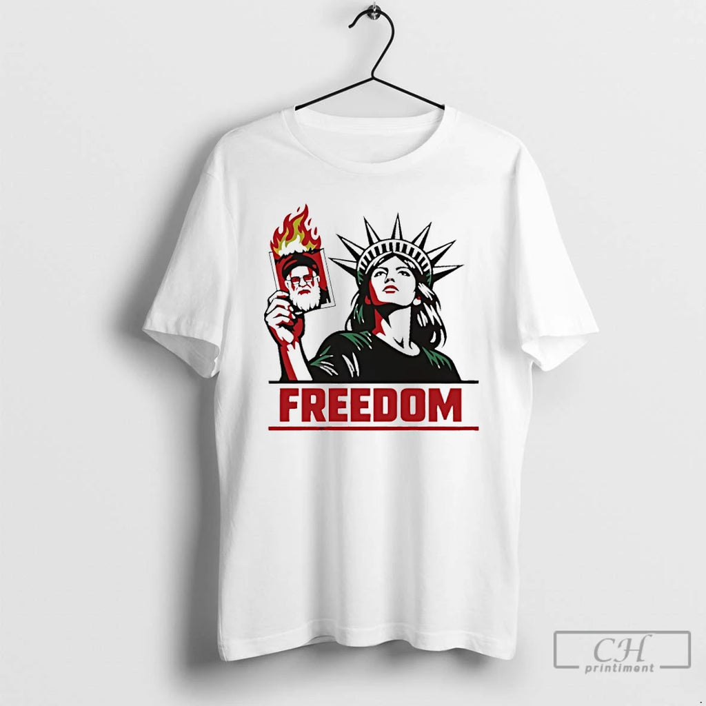 Classic Statue Of Liberty Freedom Iran