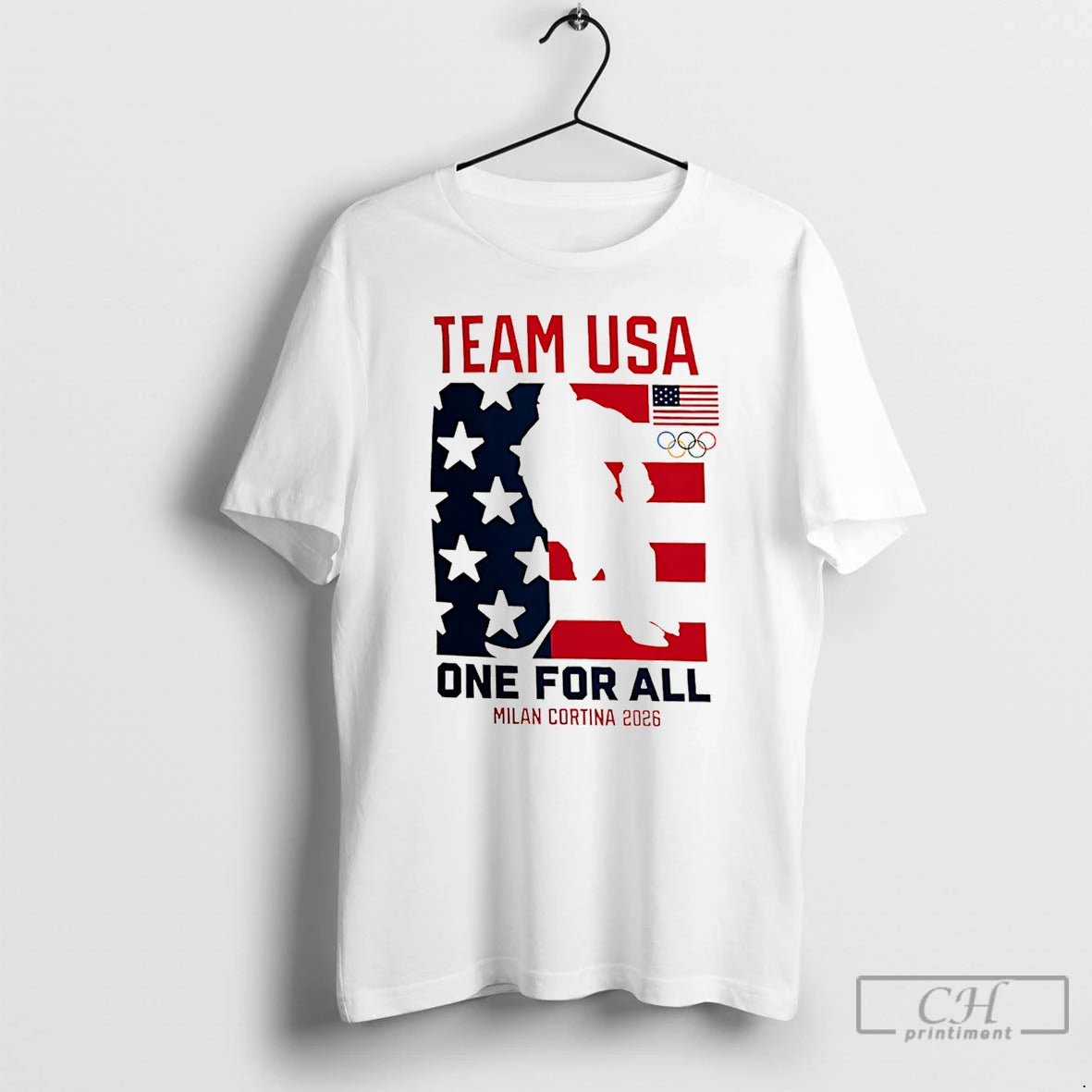 Classic Team Usa Hockey One For All Milan Cortina 2026 Winter Olympics Heart Of Gold T-Shirts, Hoodie, Sweatshirt