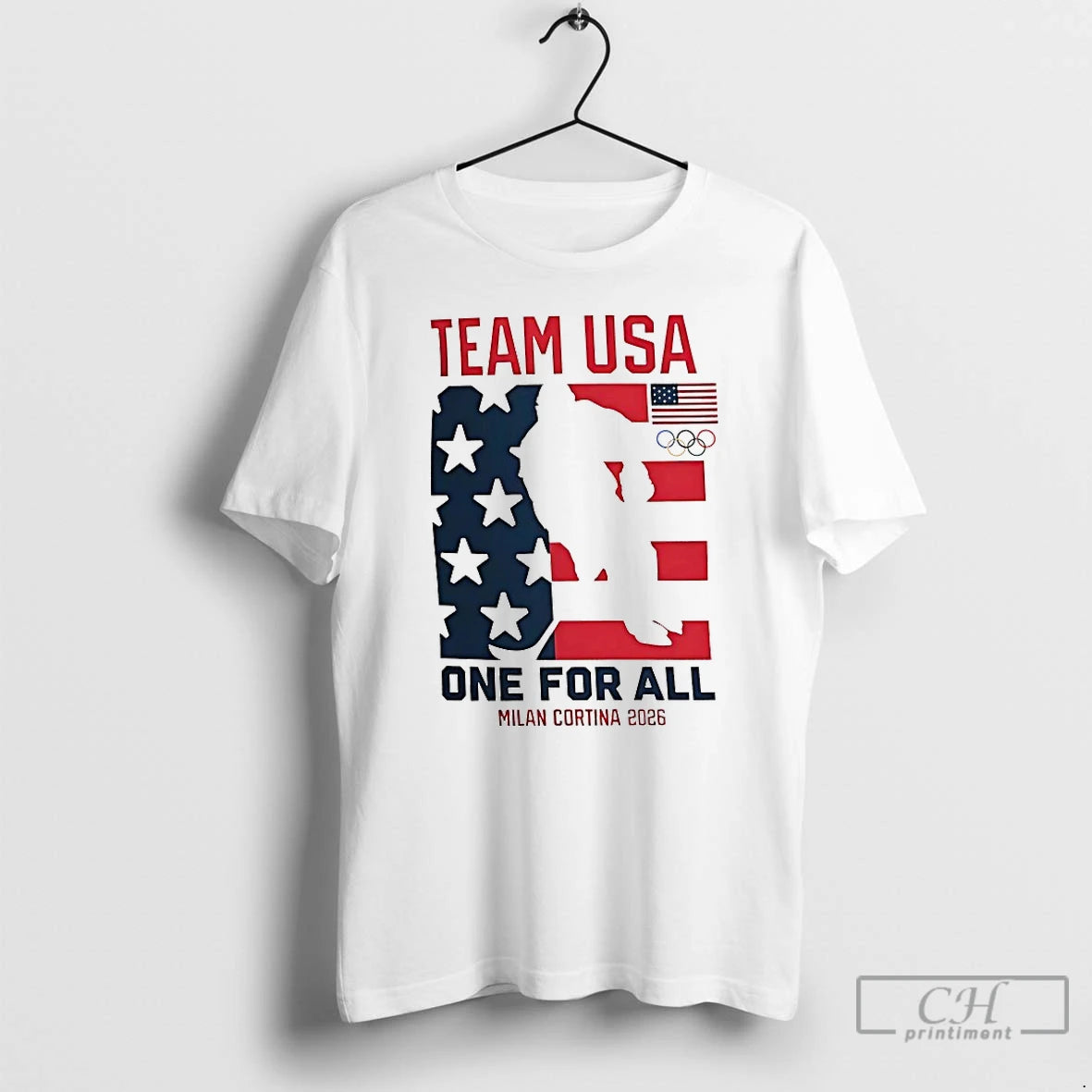 Classic Team Usa One For All Milan Cortina 2026 T-Shirts, Hoodie, Sweatshirt | HypeDripTees.com