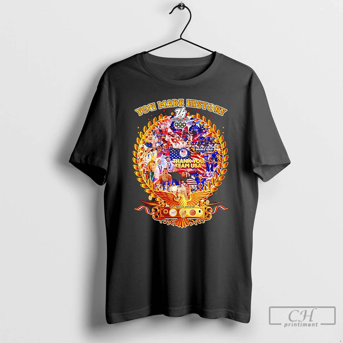 Classic Team Usa You Made History 2026 Winter Games Commemorative Tribute T-Shirts, Hoodie, Sweatshirt | HypeDripTees.com