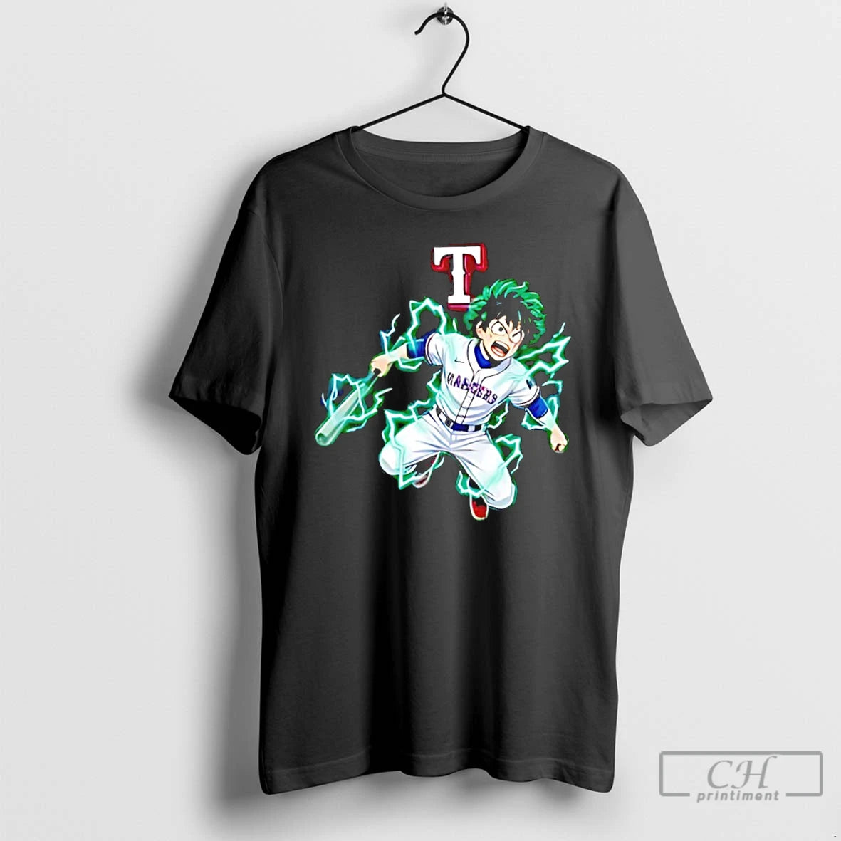 Classic Texas Rangers X Deku My Hero Academia 2026 Anime T-Shirts, Hoodie, Sweatshirt | HypeDripTees.com