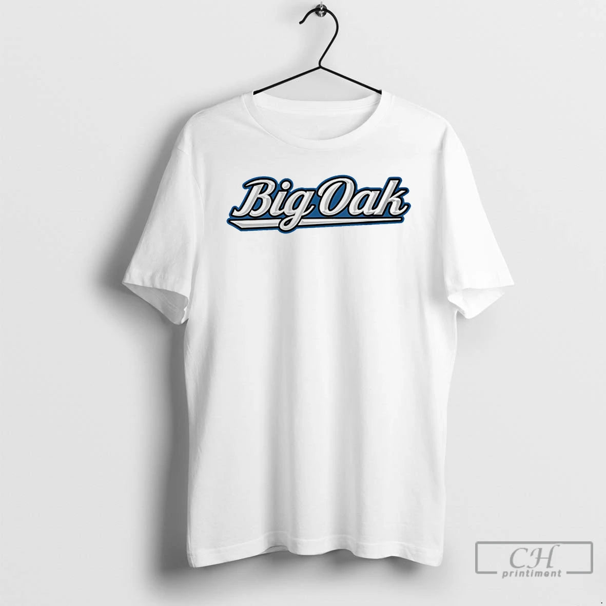 Classic The Big Oak Baseball Text T-Shirts, Hoodie, Sweatshirt | HypeDripTees.com