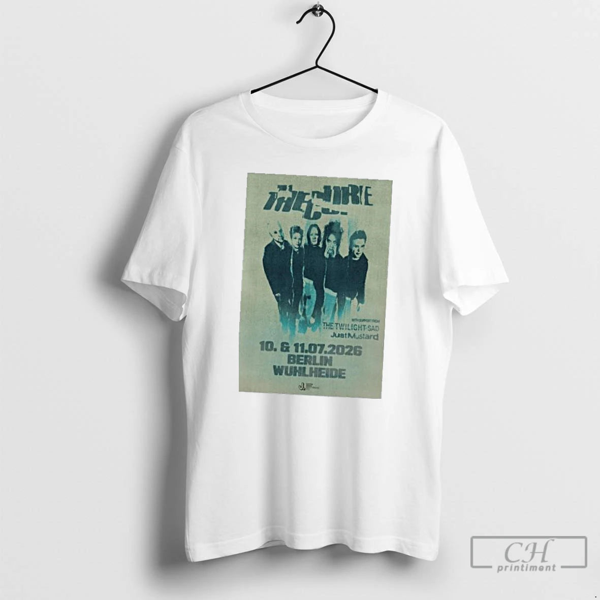 Classic The Cure Berlin Wuhlheide July 10 11 2026 Concert T Shirts