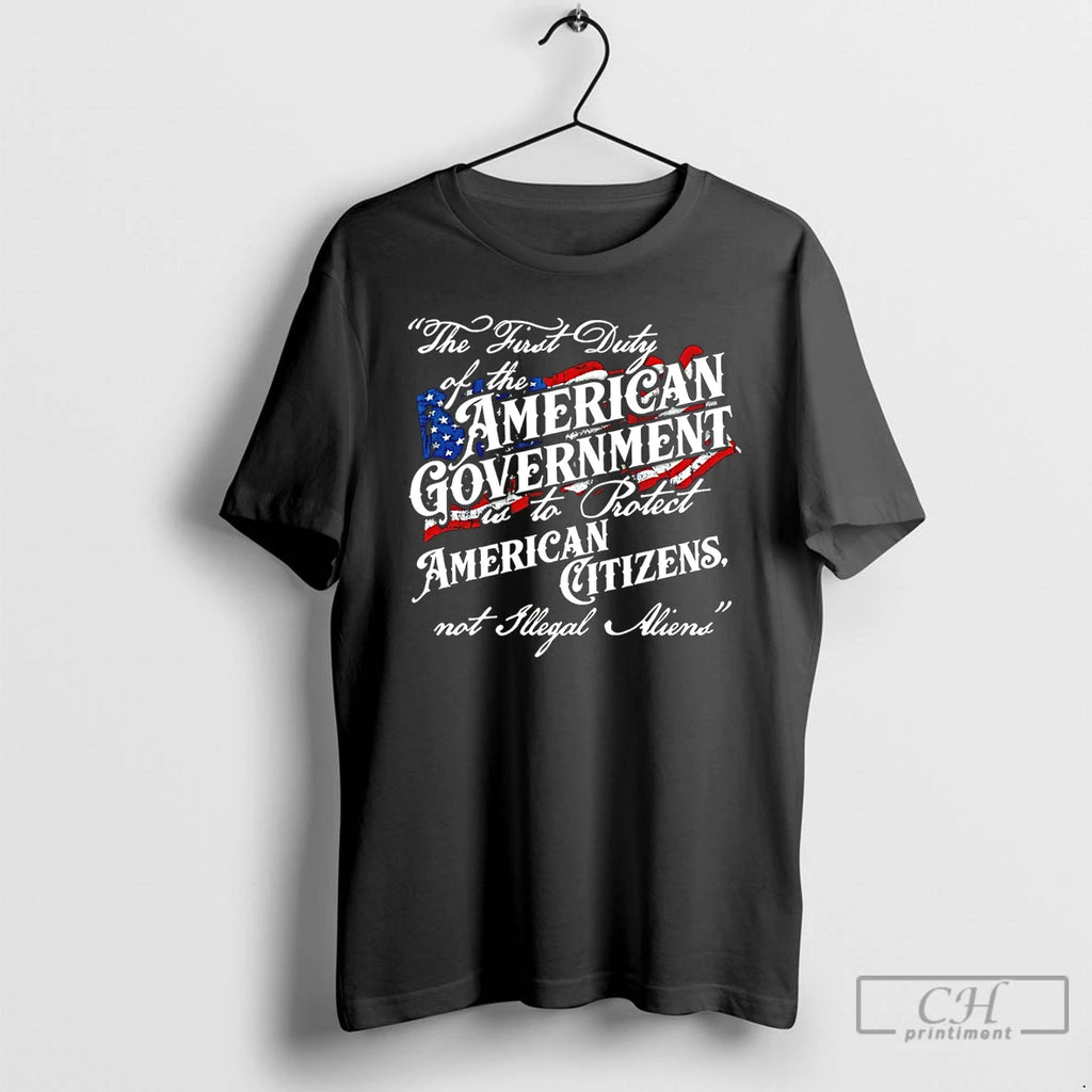 Classic The First Duty Of The American Government