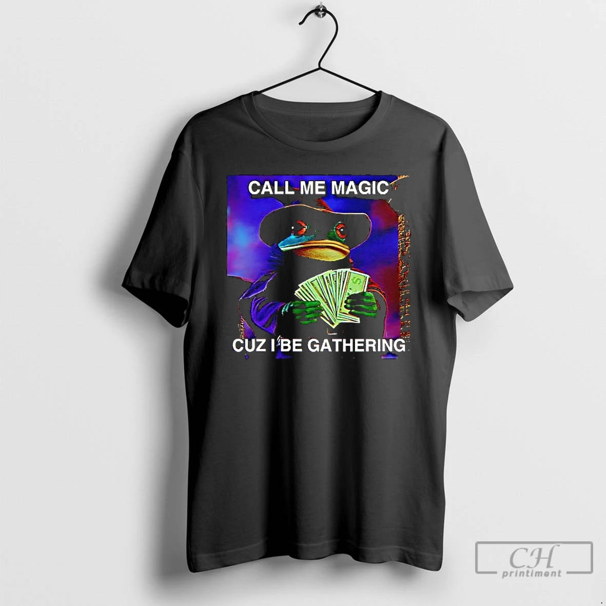 Classic The Frog Mage Call Me Magic Cuz I Be Gathering T-Shirts, Hoodie, Sweatshirt | HypeDripTees.com