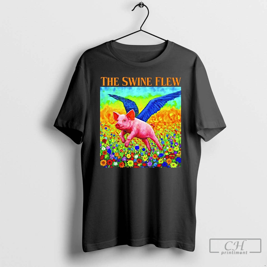 Classic The Swine Flew Pig With Wings Meme