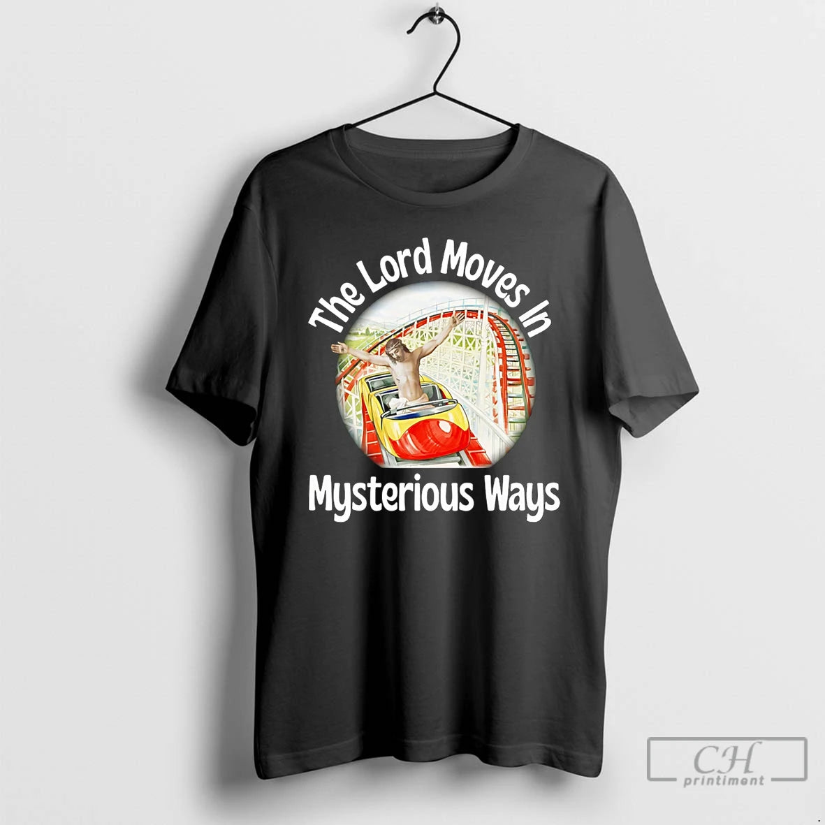 Classic The Lord Moves In Mysterious Ways Jesus T-Shirts, Hoodie, Sweatshirt | HypeDripTees.com