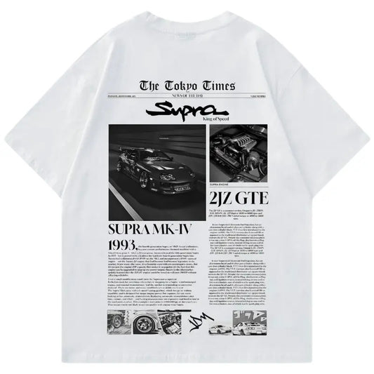 Classic Toyotaa Supra T-shirt, Hoodie, Sweater, Car Enthusiast Shirt, Car Clothing, 90's Car, Unisex, Vintage car shirt Cotton Menswear