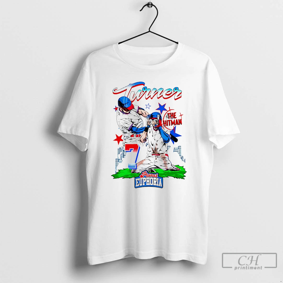 Classic Trea Turner Philadelphia Phillies Hand Drawn Artwork T-Shirts, Hoodie, Sweatshirt | HypeDripTees.com