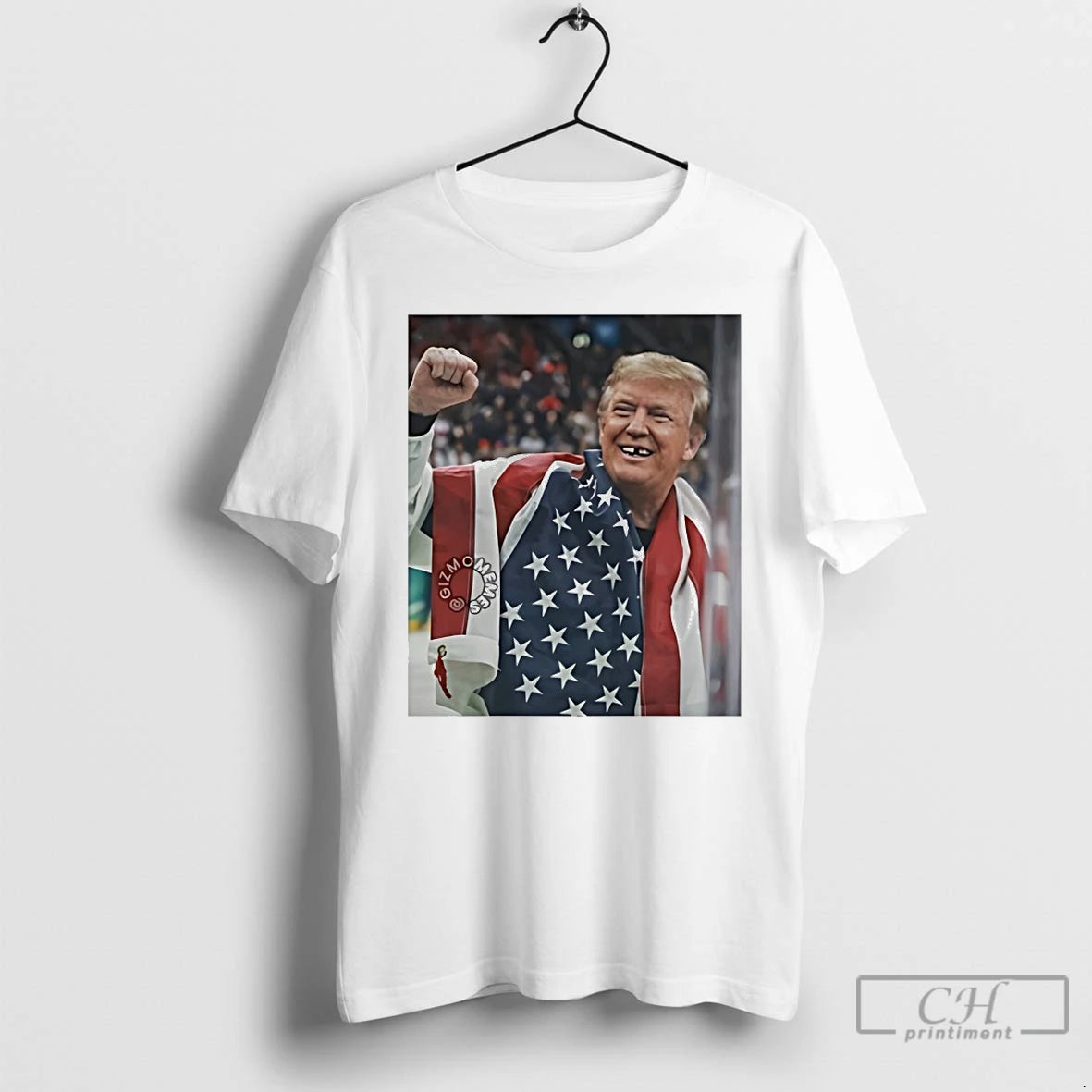 Classic Trump Jack Hughes Champion Tooth Parody