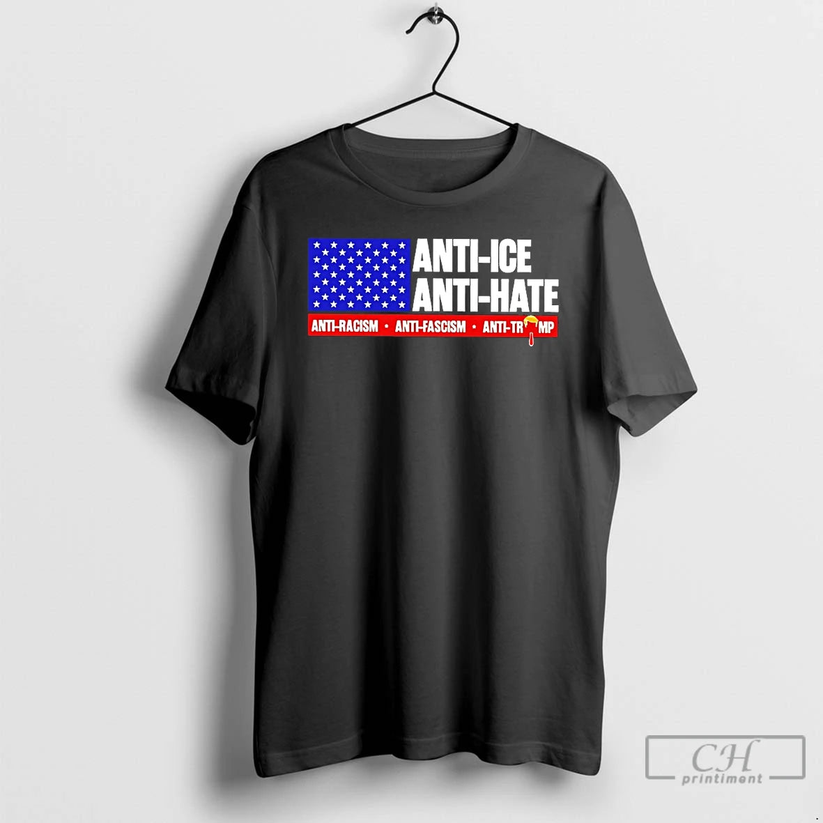 Classic Trump Anti Ice Anti Hate T-Shirts, Hoodie, Sweatshirt | HypeDripTees.com