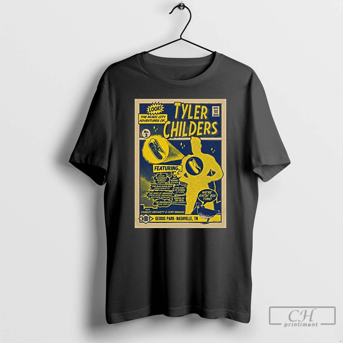 Classic Tyler Childers October 11 2025 Nashville Tn Long Sleve T Shirts