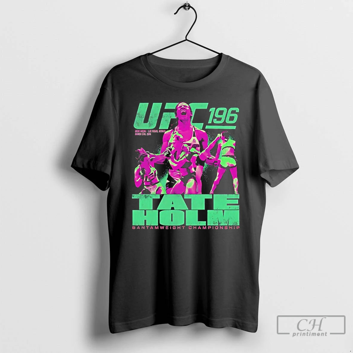 Classic Ufc 196 Tate Vs Holm Bantamweight Championship T-Shirts, Hoodie, Sweatshirt | HypeDripTees.com