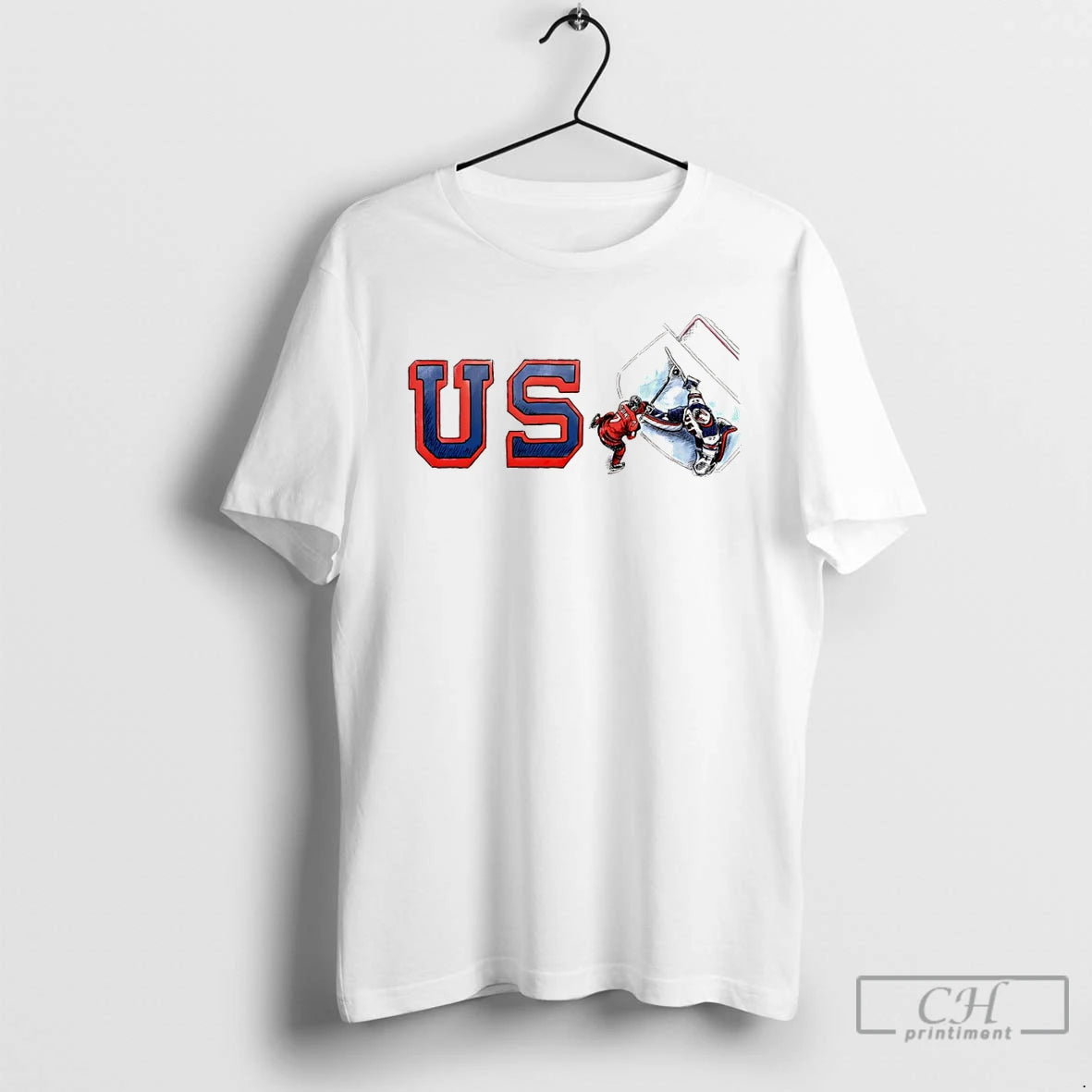 Classic Us Usa Hockey Olympic Milano Cortina 2026 Winter Sports Italy Art T Shirts Sweater Hoodie, Sweatshirt