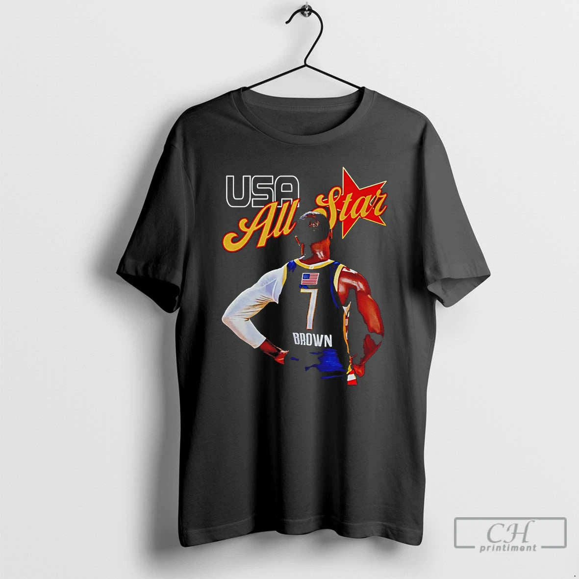 Classic Usa All Star 5x All Star Jb Jaylen Brown Graphic T-Shirts, Hoodie, Sweatshirt | HypeDripTees.com